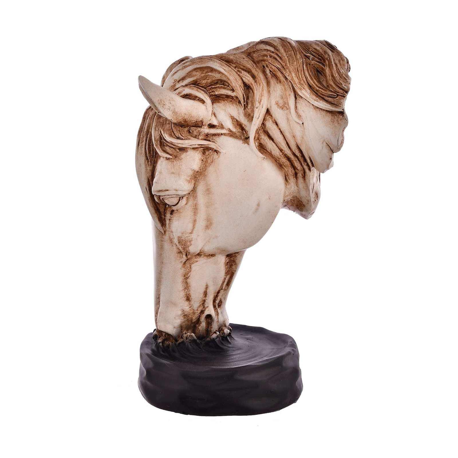 Horse Face Antique Sculpture - Image 3